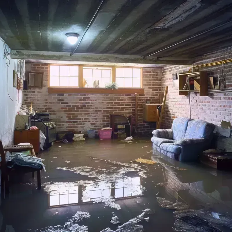 Flooded Basement Cleanup in Locust, NC